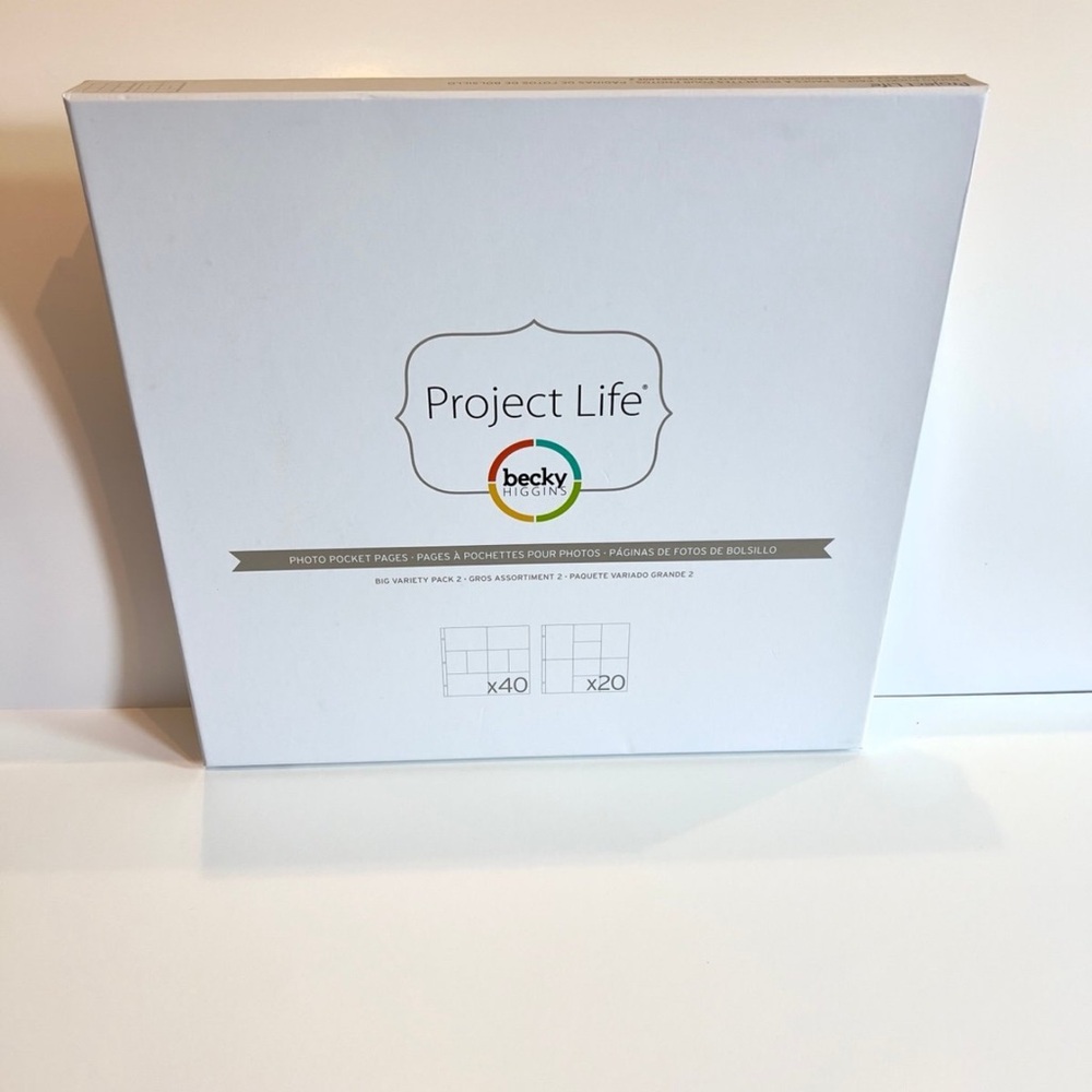NIB Becky Higgins Project Life Big Variety Pack Photo Pocket Pages